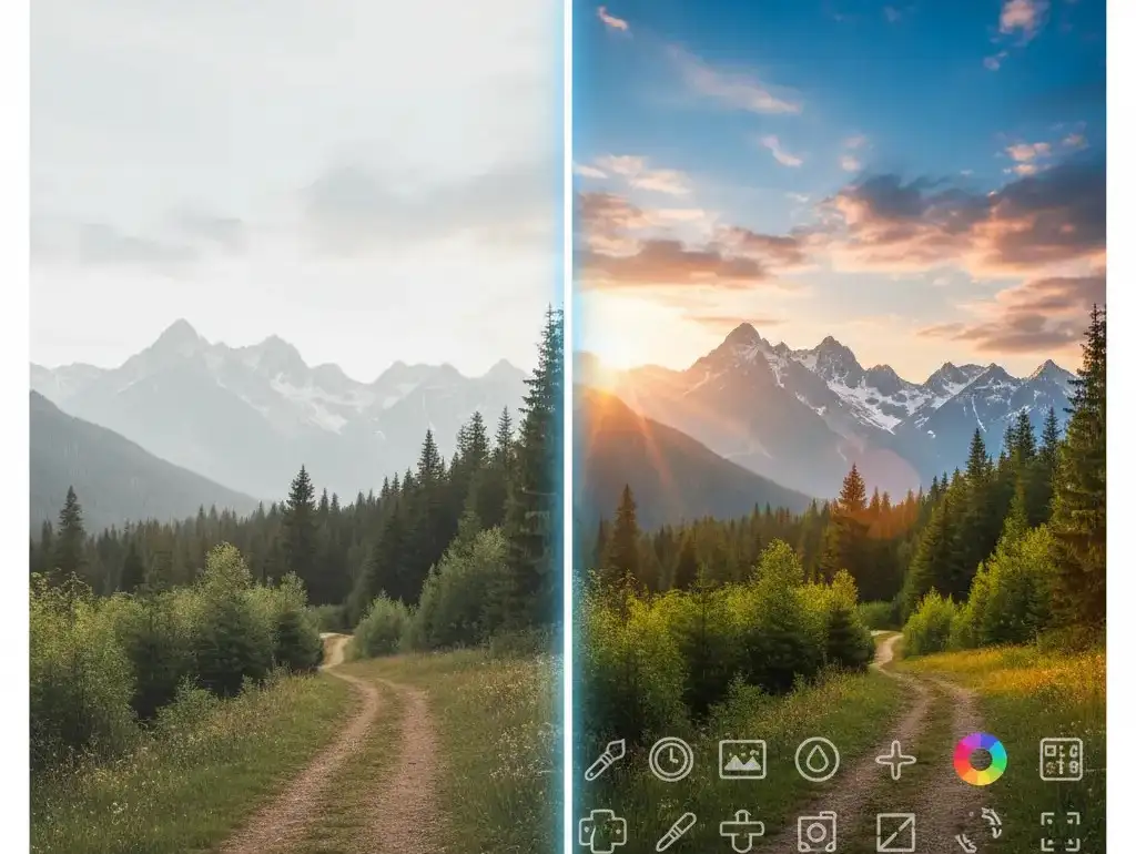 AI-Powered Photo Editing. - Go beyond simple filters and make complex adjustments.