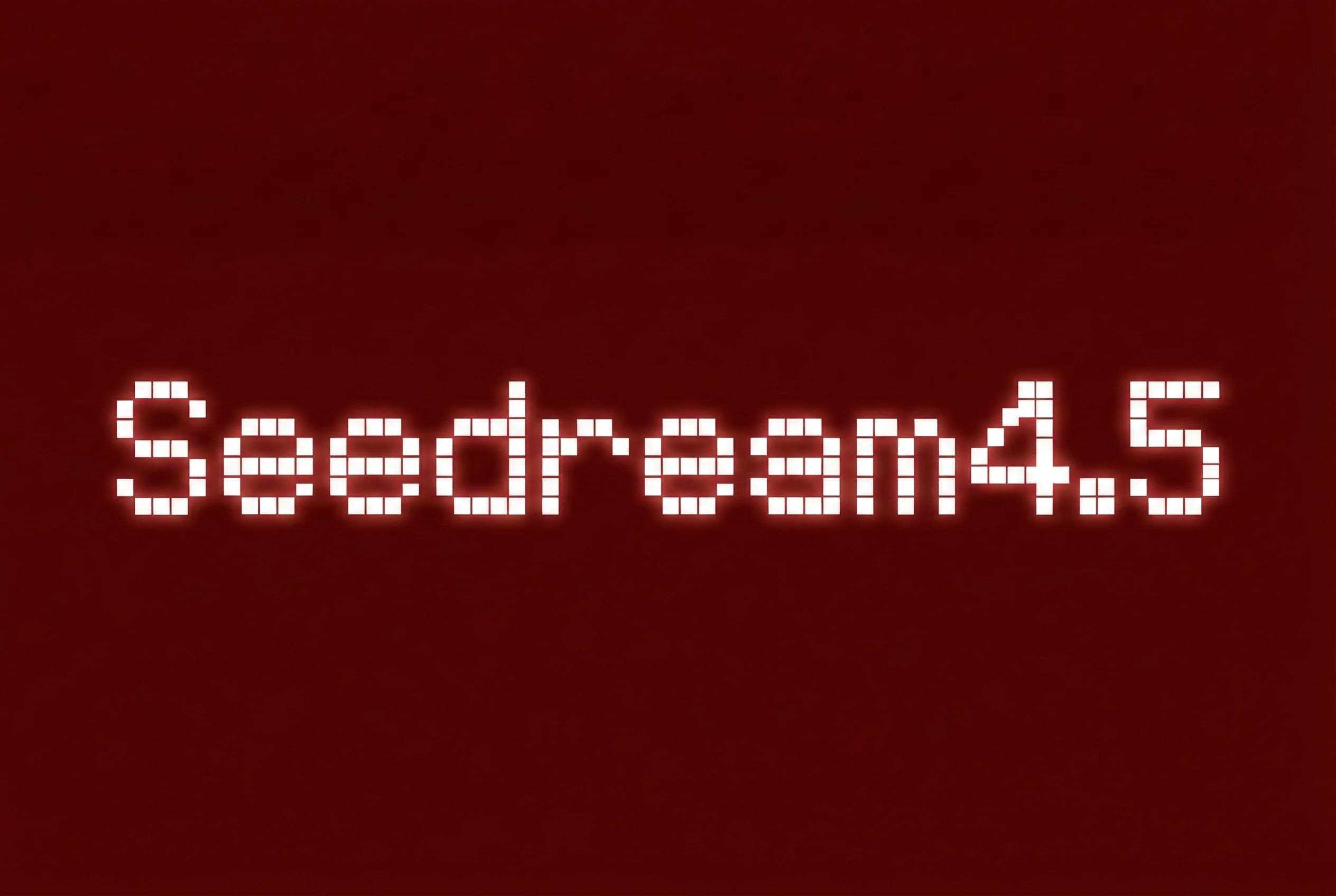 Seedream 4.5
