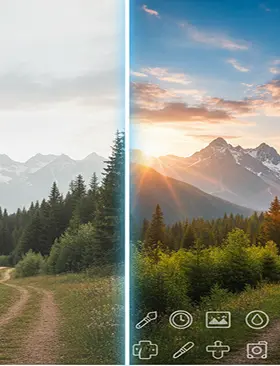 AI-Powered Photo Editing. - Go beyond simple filters and make complex adjustments.